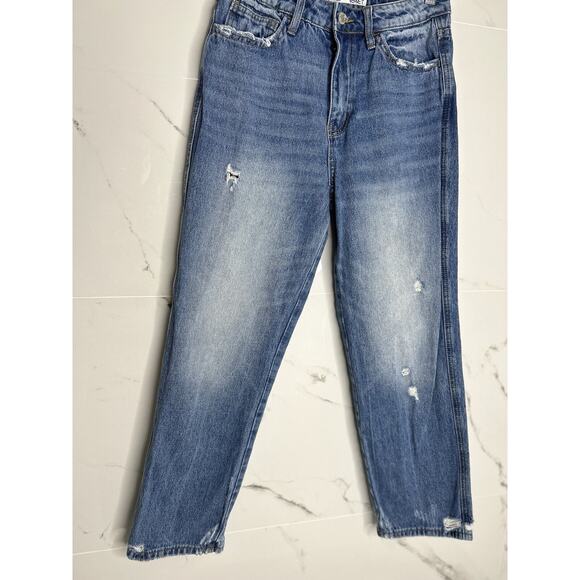 Vermet Los Angeles Size 27 X 26 Women's Straight Leg Boyfriend Jeans High rise - Picture 5 of 16
